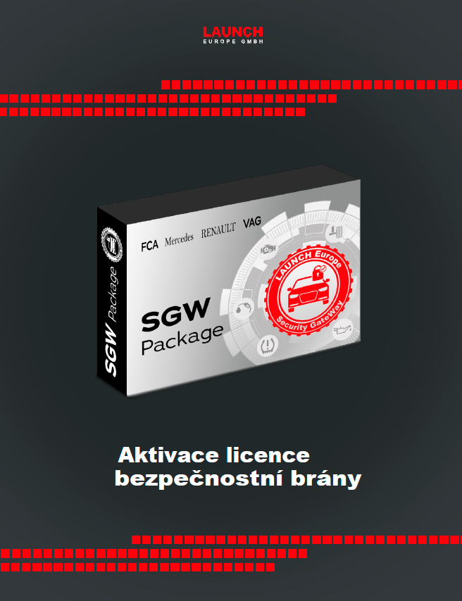 Launch Europe – Podrobný návod: Registrace na SGW Platformu (SGW Portal) 1